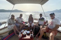 Elaphiti Islands luxury private boat tour with optional pickup
