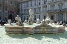Squares and fountains of Rome walking guided tour