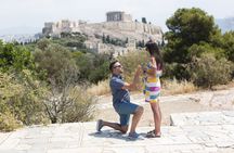 Athens photoshoot guided tour with a professional photographer