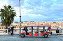 Rome VIP food tour on a private golf cart