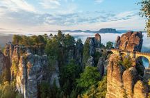 Bastei Bridge tour and boat ride with lunch from Dresden