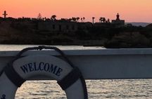 Syracuse evening tour by boat with aperitif and dinner