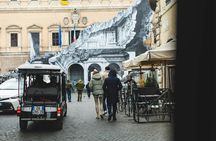 Rome city highlights guided tour by golf cart