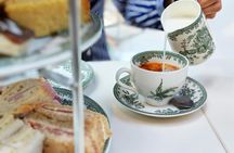 Entrance at the Cutty Sark with afternoon tea