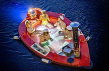 Cruise of London's Docklands in a hot tub boat