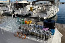 Barcelona sunset sailing cruise
