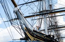 Entrance at the Cutty Sark with afternoon tea