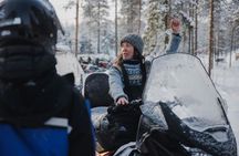 Ice Fishing and Snowmobile Safari Combo
