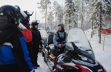 Ice Fishing and Snowmobile Safari Combo