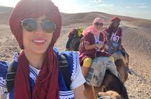 Agafay desert camel ride