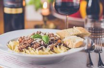 Chianti wine tasting with typical dinner in a countryside villa