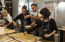 Rome Trastevere food tour with pasta-making class