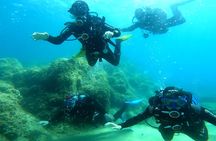 Scuba diving in Tossa de Mar with three-course meal