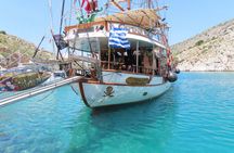3-islands cruise in the Dodecanese on the Captain Hook ship from Kos