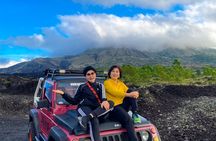 Mt Batur Volcano 4x4 sunrise tour with breakfast and waterfall visit