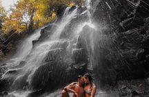 Mt Batur Volcano 4x4 sunrise tour with breakfast and waterfall visit