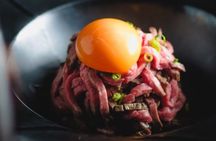 Kuroge Wagyu beef menu at Ushihachi in Shibuya Tokyo