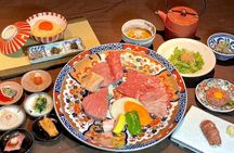 Yakiniku beef dinner at Nikutei Futago in Shinjuku Tokyo