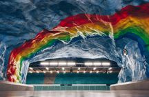 Underground Metro Art Ride with a local in Stockholm