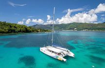 St. Anne Marine Park on Odezir catamaran from Mahé