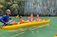 Phang Nga Bay twilight kayak tour from Phuket with meal