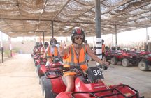 Quad bike ride in Hurghada desert with Bedouin tea tasting