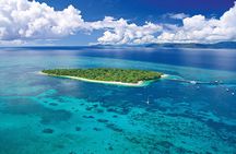 Green Island full-day tour with snorkel gear or glass bottom boat