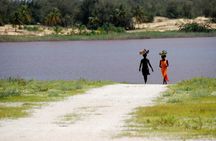 Day trip to Retba Lake and Tortoise Reserve from Pointe Sarène