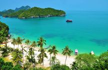 Guided boat tour of Angthong Marine Park and kayaking from Koh Samui