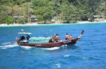 Longtail boat tour to 4 islands and Emerald Cave from Koh Lanta