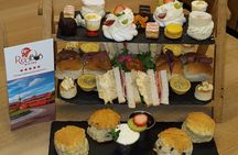 Edinburgh afternoon tea with fizz