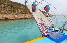 Dory glass-bottom boat tour from Kos