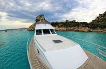 La Maddalena Archipel motor boat tour with swimming stop