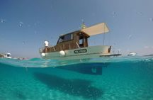Maddalena Archipel sunset cruise with dinner from Palau
