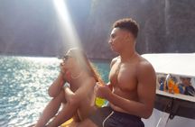 Sunset deluxe Koh Phi Phi speedboat tour with Maya Bay and plankton