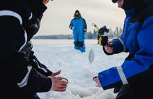 Ice Fishing Experience with Transport