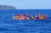 Two-hour kayak rental in Vila Franca do Campo
