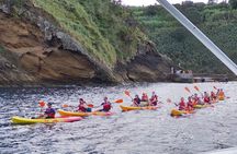 Two-hour kayak rental in Vila Franca do Campo