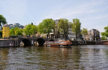 Amsterdam canal cruise by semi open boat