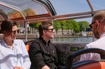 Amsterdam canal cruise by semi open boat