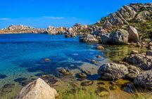 Full-day boat tour to southern Corsica from Cannigione with aperitif
