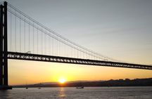 Sunset boat tour  in Lisbon on Tagus estuary
