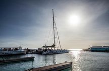 Sunset cruise with BlueFinn catamaran in Curaçao