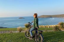 E-bike hire in Newquay for coast and town exploration