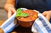 Private cooking class and farmer's lunch in a cave in Matera