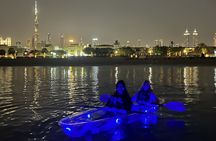 Night kayaking experience in Dubai