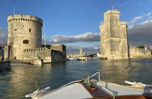 Wooden boat cruise in the bay of La Rochelle