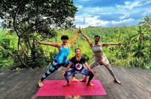 Sunrise yoga, floating breakfast and rice terrace trekking in Bali
