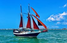 Day sailing experience with a gaff-rigged schooner in Tampa Bay