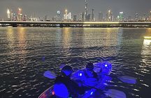 Night kayaking experience in Dubai